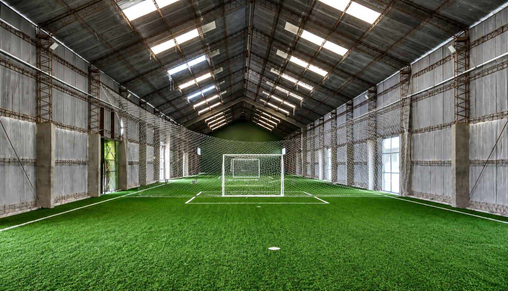 Canchas Norte Fútbol 5 – vista interior